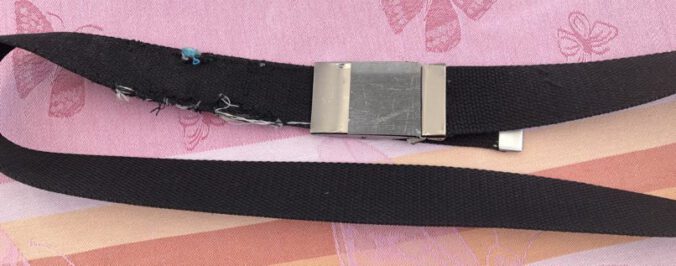 Gürtel repariert – miteigenenhaenden